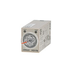 Regulator czasowy, wtykowy, 8-pin, wielofunkcyjny, model zakresu krótkiego czasu 0,1 s-10 min, DPDT, napięcie zasilania 200-230 V AC, H3YN-2 AC200-230
